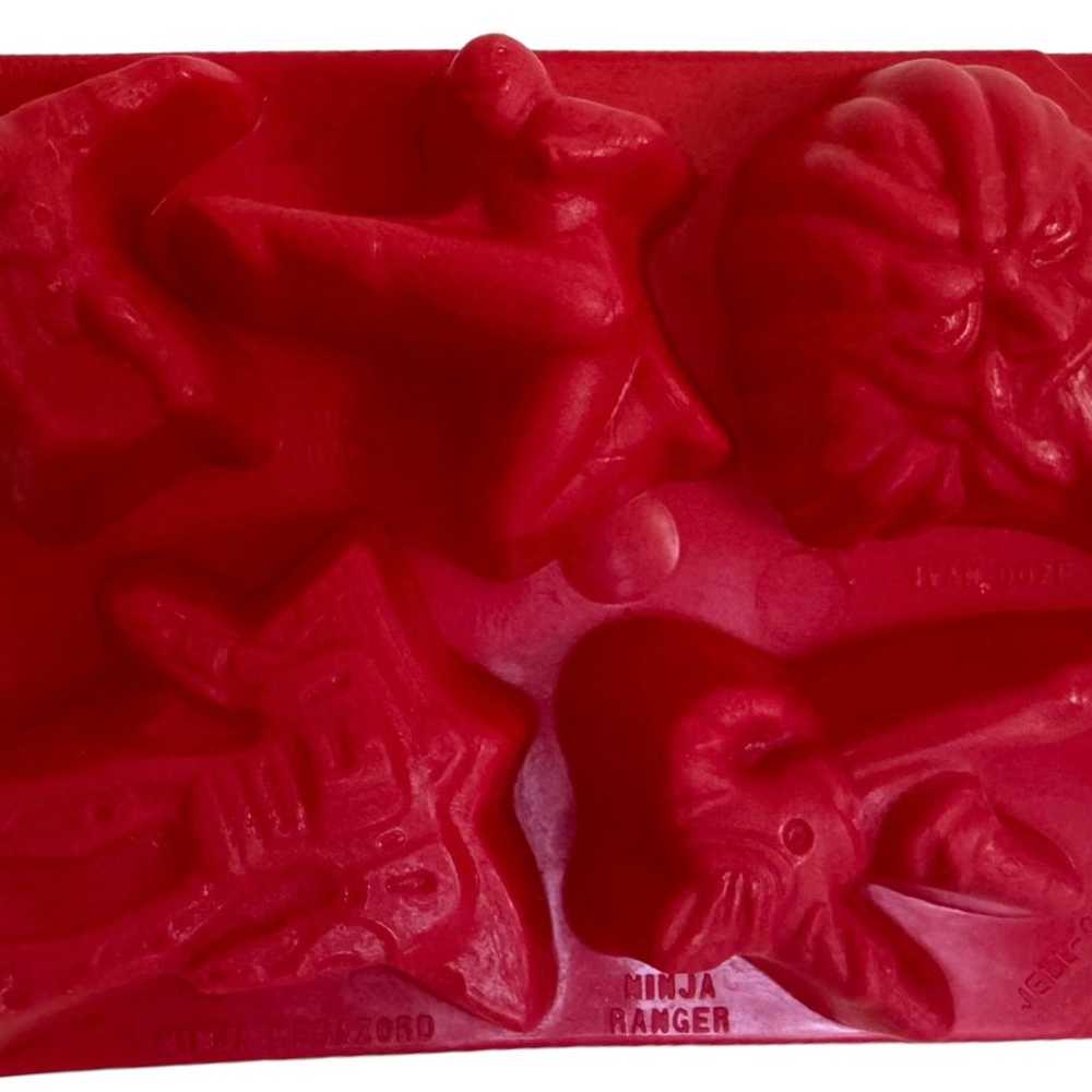 Vintage Power Ranger Jell-O Jiggler Mold Red Set … - image 2