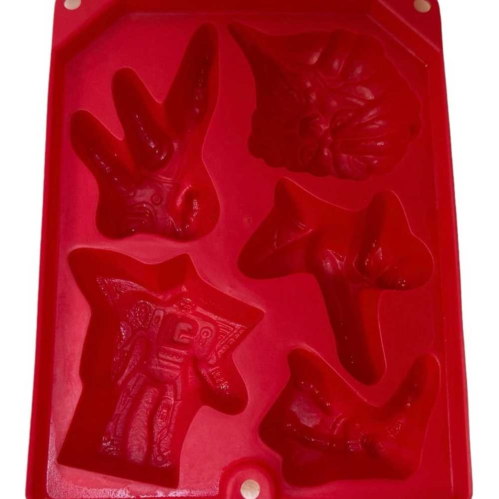 Vintage Power Ranger Jell-O Jiggler Mold Red Set … - image 6