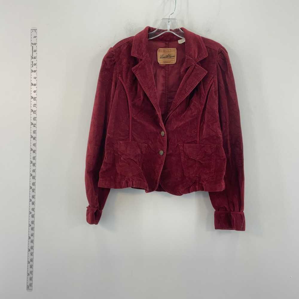Levi's Red Velvet Women's Basic Jacket - Size L - image 1