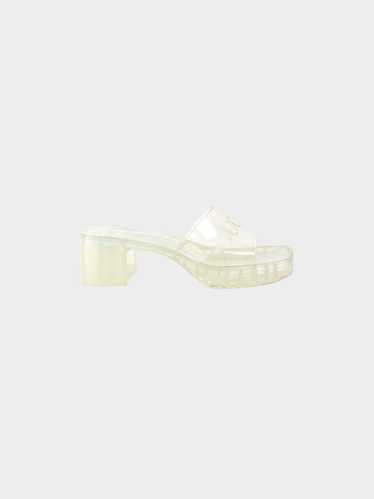 Gucci 2010s Clear Jelly Sandals