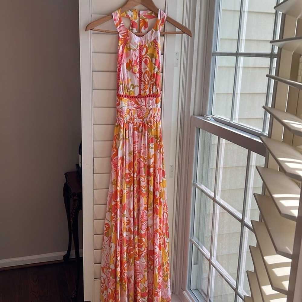 NWT Anthropologie Abel The Label Yellow Floral Ru… - image 2