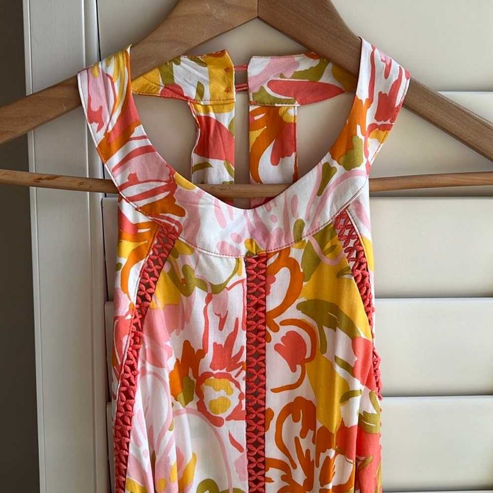 NWT Anthropologie Abel The Label Yellow Floral Ru… - image 4