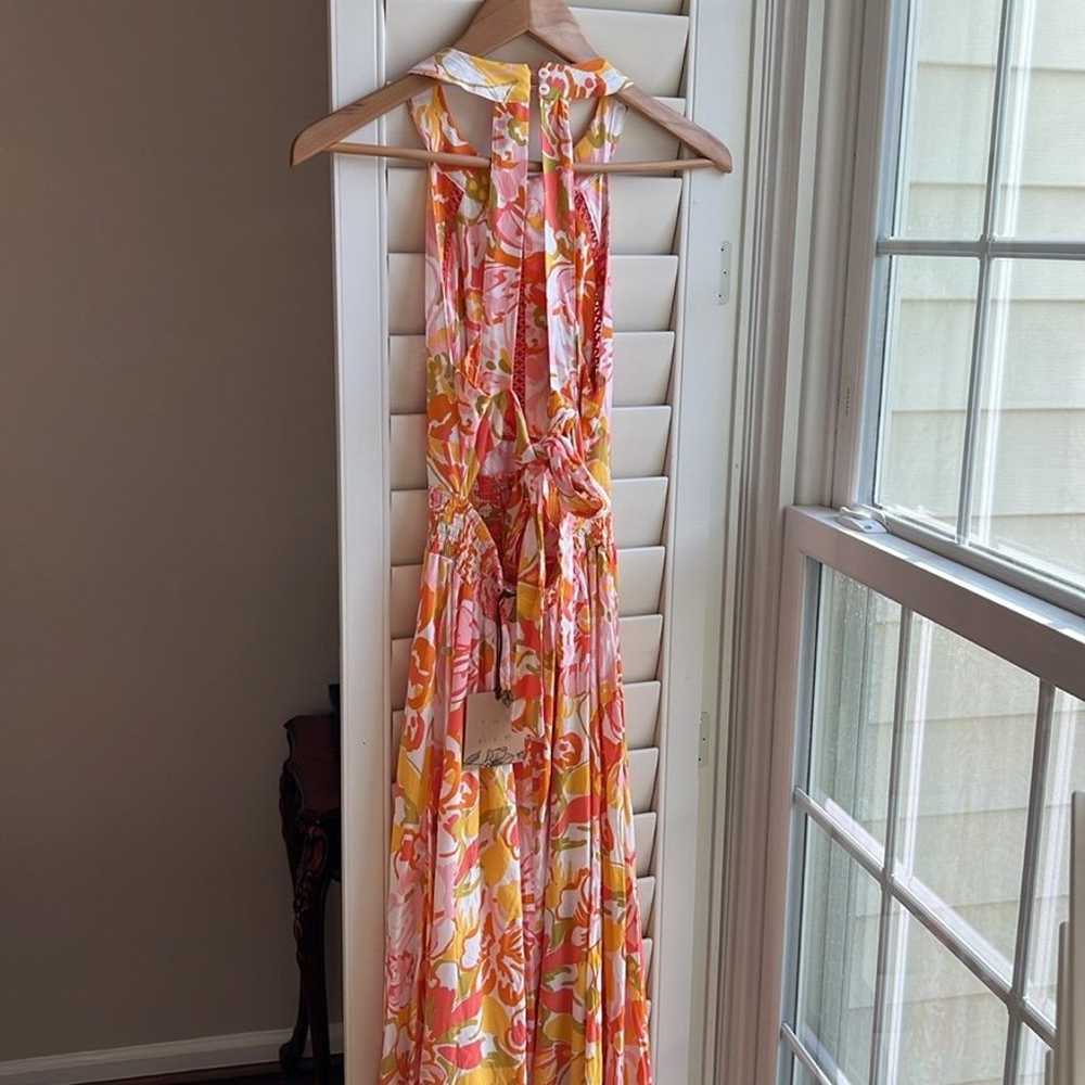 NWT Anthropologie Abel The Label Yellow Floral Ru… - image 9
