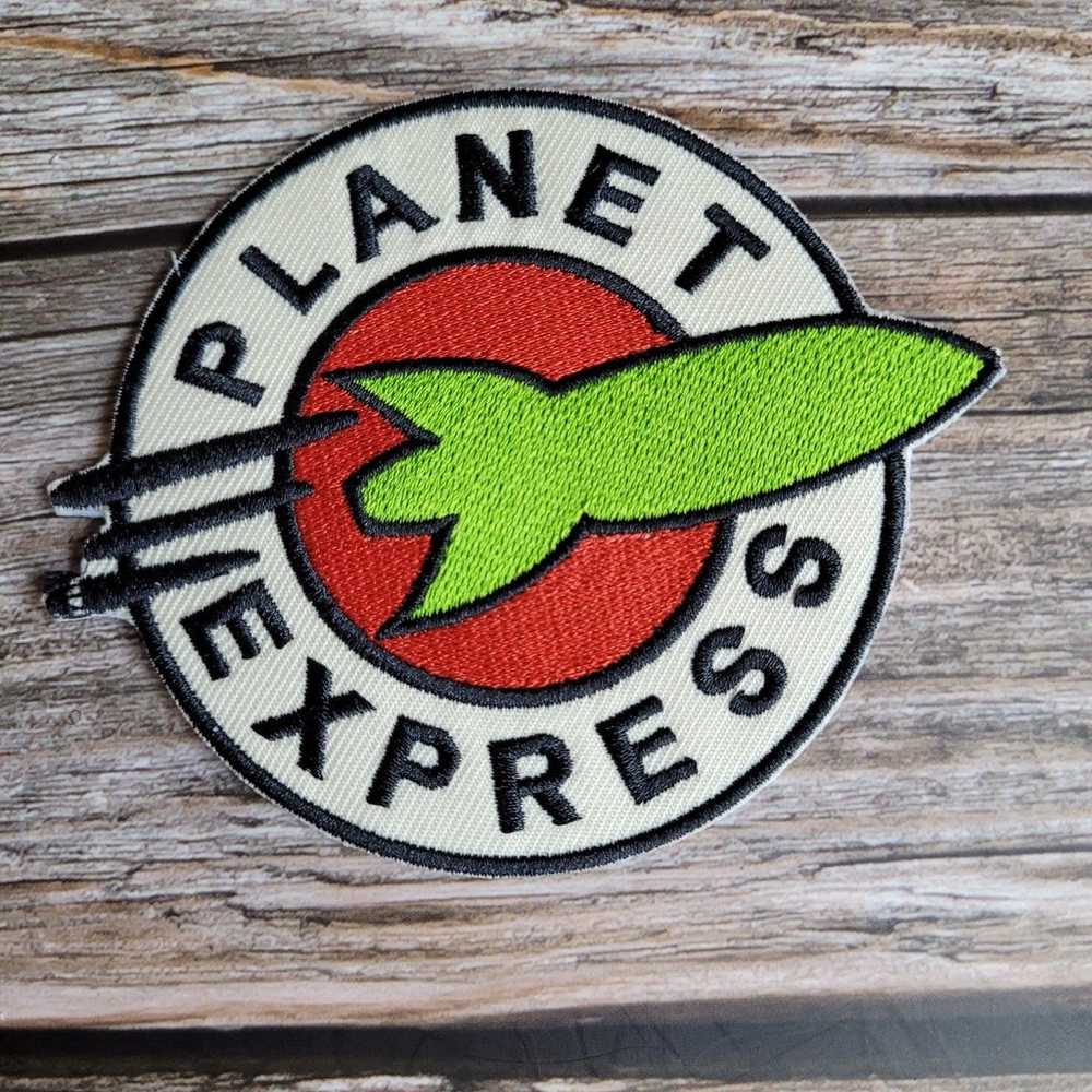 Planet Express Futurama Y2k Embroidered Iron on P… - image 1