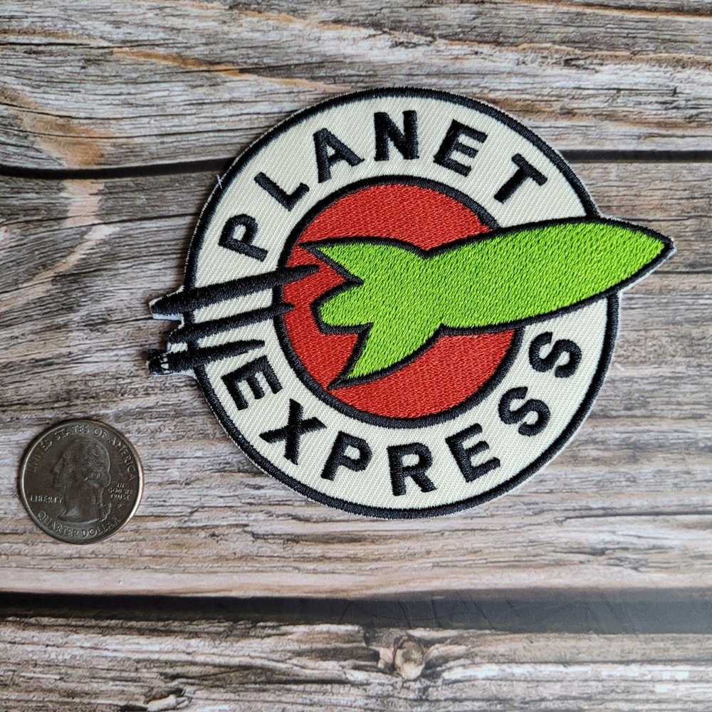 Planet Express Futurama Y2k Embroidered Iron on P… - image 2