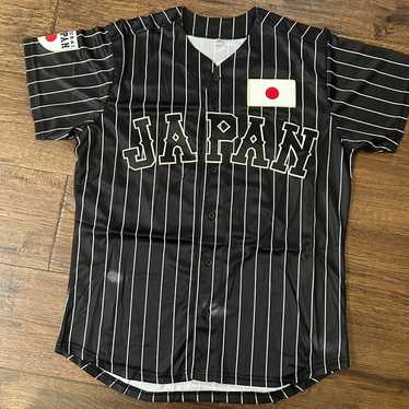 Vintage Baseball Jersey Shohei Ohtani Japan Pinst… - image 1