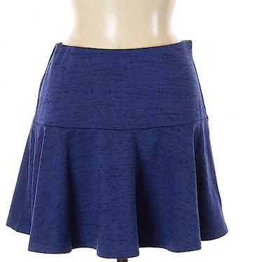 American Eagle pleated blue short swing mini skirt