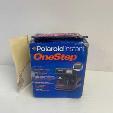 Polaroid OneStep 600 Instant Film Camera w box an… - image 1
