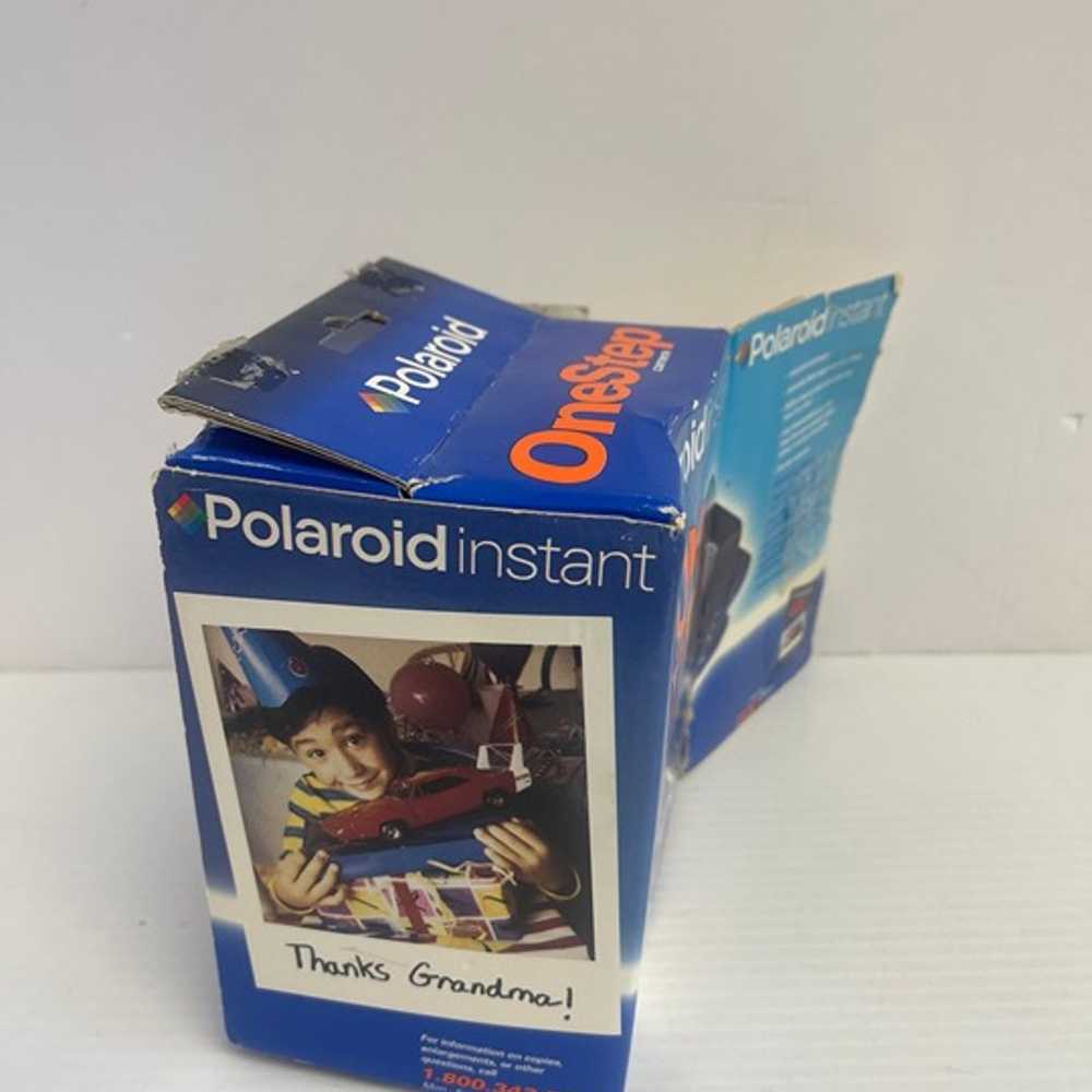 Polaroid OneStep 600 Instant Film Camera w box an… - image 4