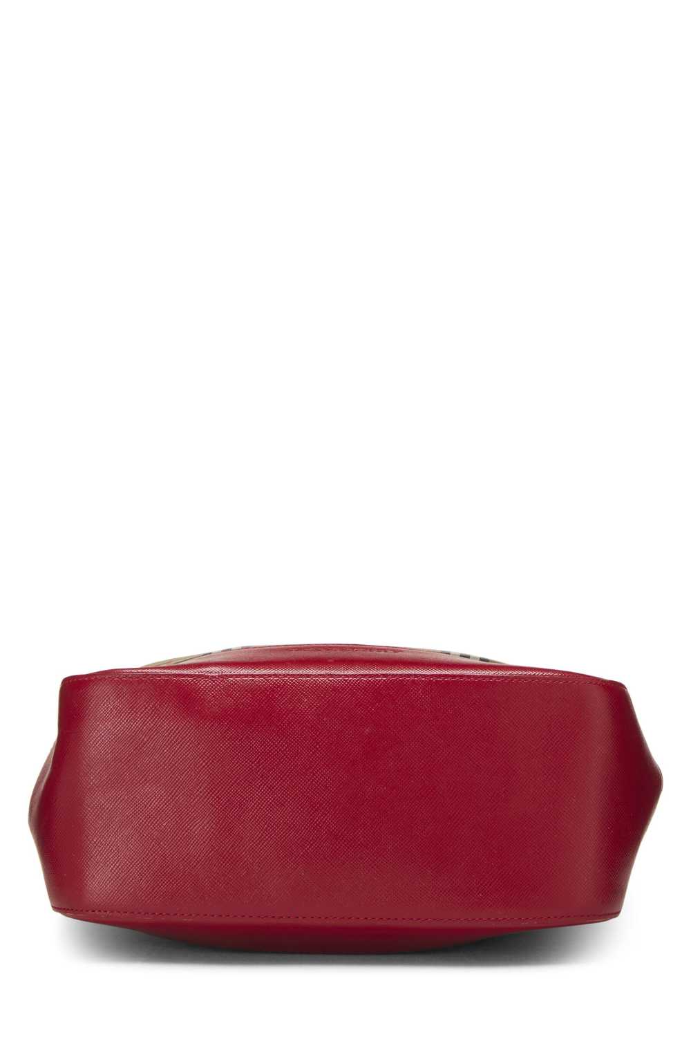Red Haymarket Canvas Pocket Shoulder Bag - image 5