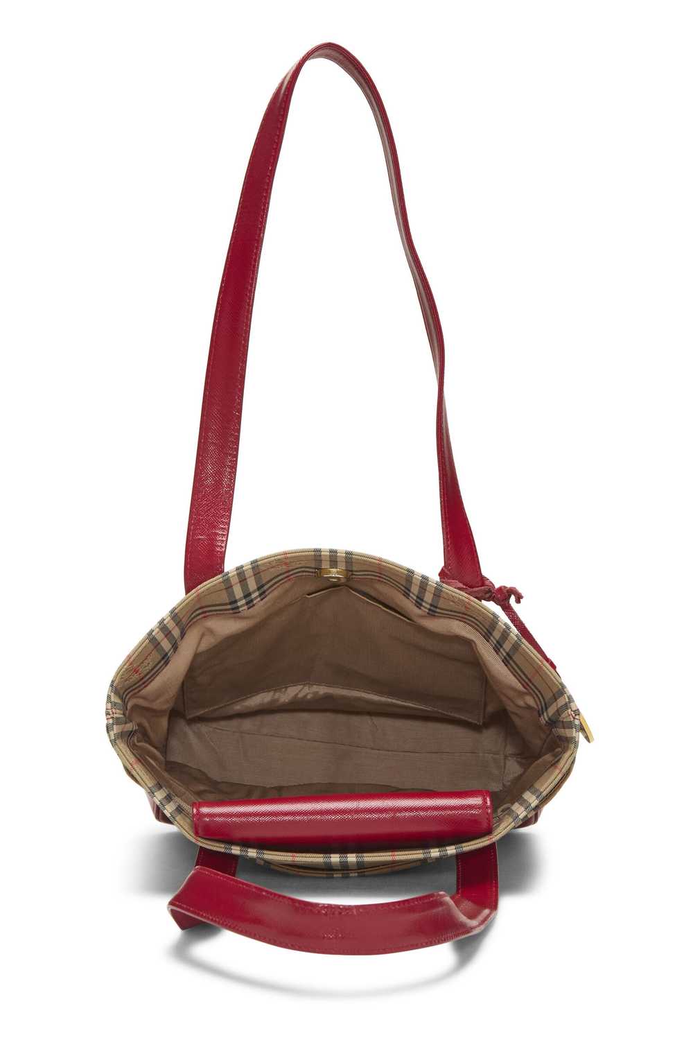Red Haymarket Canvas Pocket Shoulder Bag - image 6