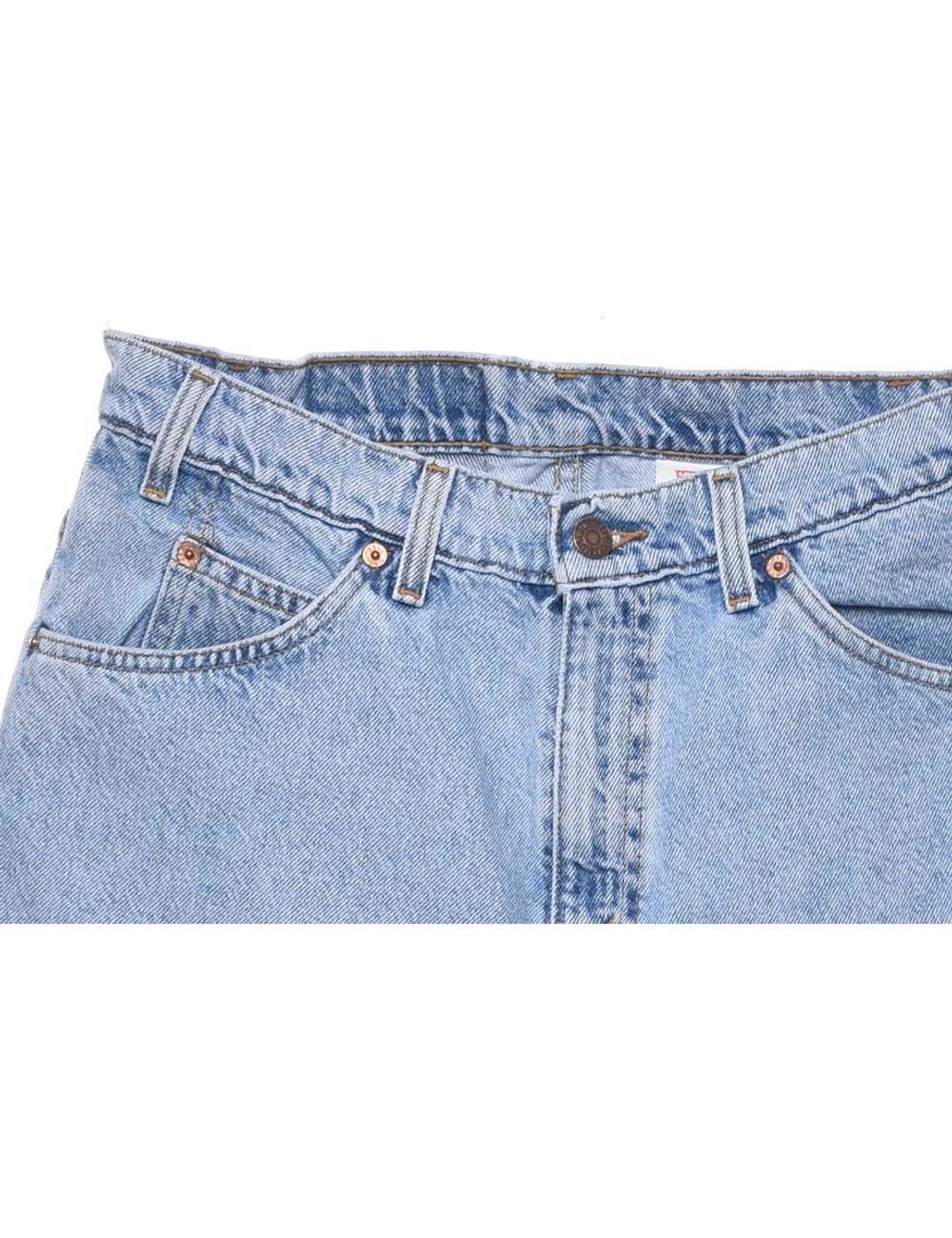 Light Wash Denim Shorts - W28 L11 - image 3