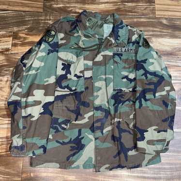 Vintage US Army Cold Weather Field Jacket Coat Woo