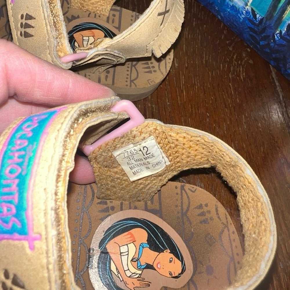 Vintage 1990s Disney Pocahontas Sandals - Size 12 - image 5
