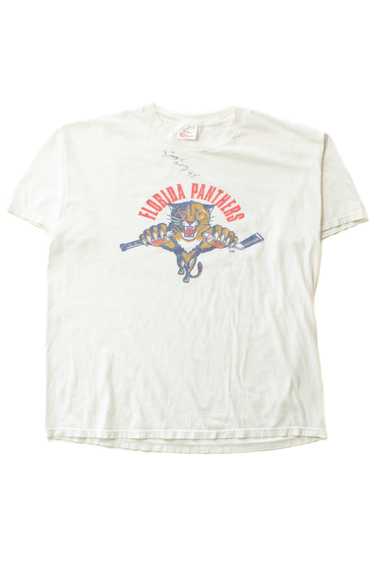 Vintage Signed Florida Panthers T-Shirt (1990s)