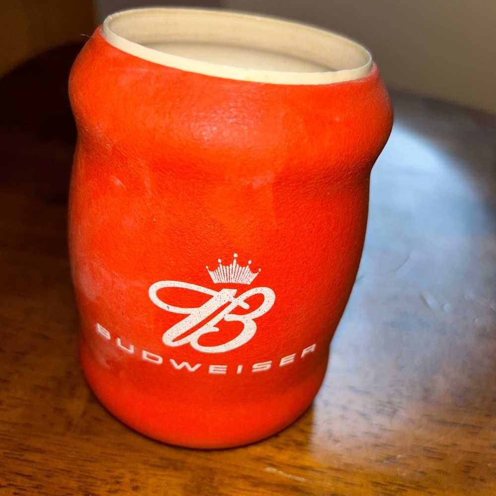 Vintage Red Budweiser Red Beer Can Koozie Coozie … - image 6