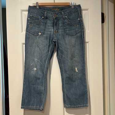 American Eagle Vintage Low Rise Capri Jeans