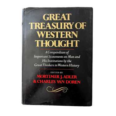 Great Treasury Of Western Thought Hardback Book Du