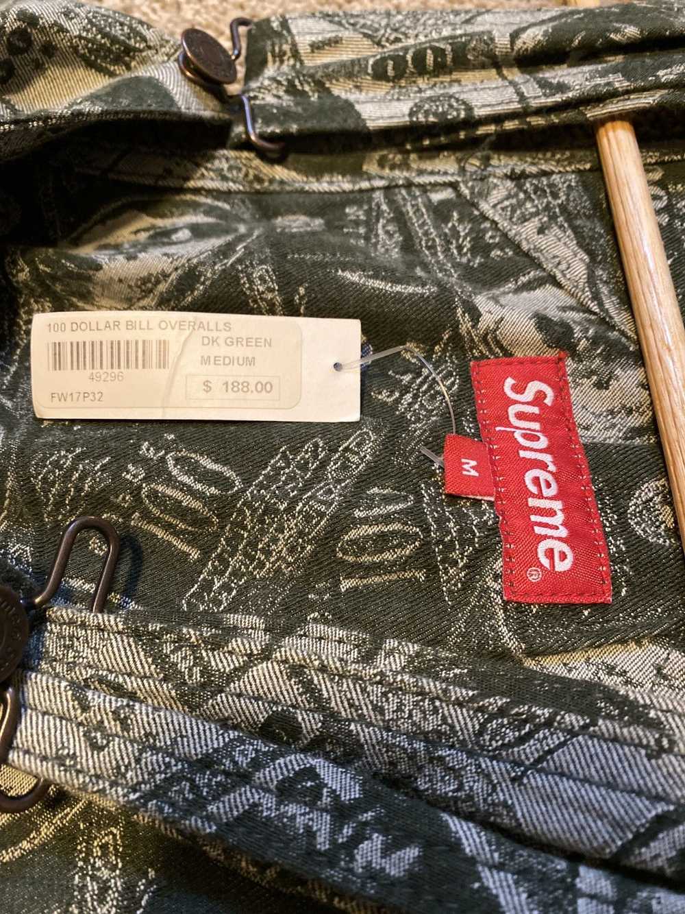 Supreme Supreme 100 Dollar Bill Overalls - image 4