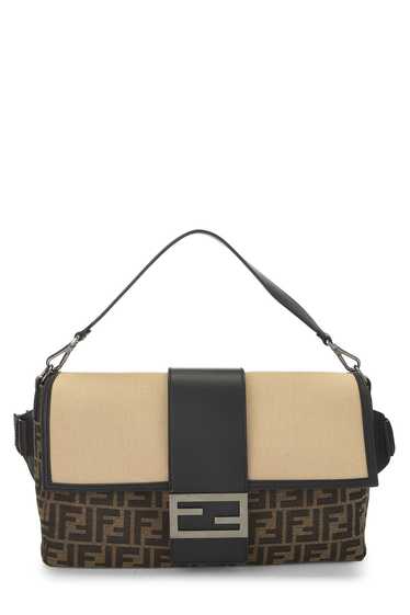 Black Zucca Canvas Convertible Belt Bag Large