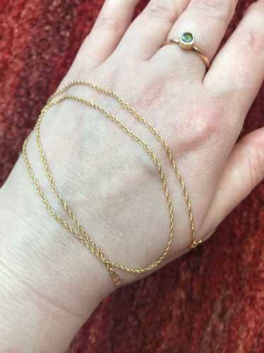 Unknown Gold 14k yellow gold chain 16" | Used,… - image 1