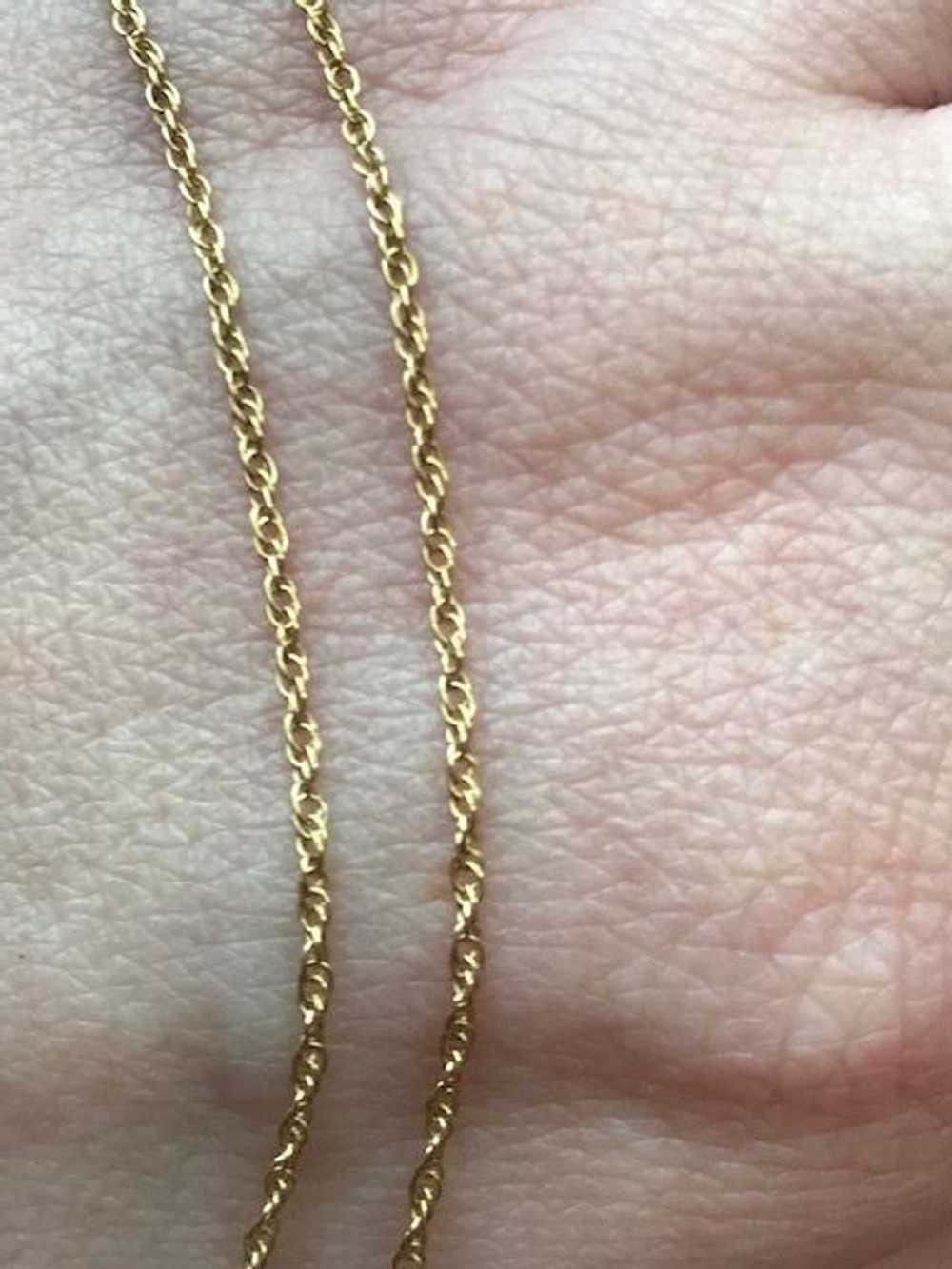 Unknown Gold 14k yellow gold chain 16" | Used,… - image 2