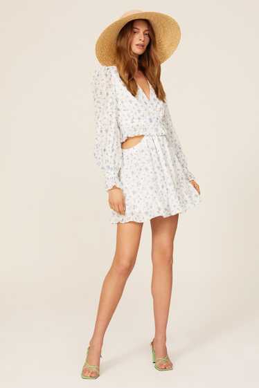 One33 Social Cutout Floral Mini Dress - image 1