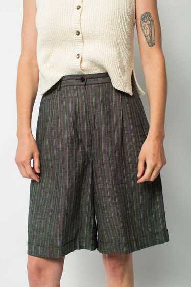 Trouser Shorts - Stripe