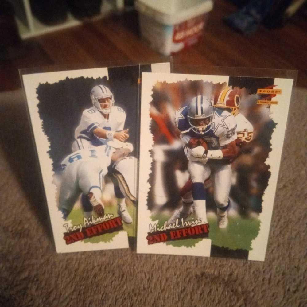 1990s Dallas cowboys football cards - image 2