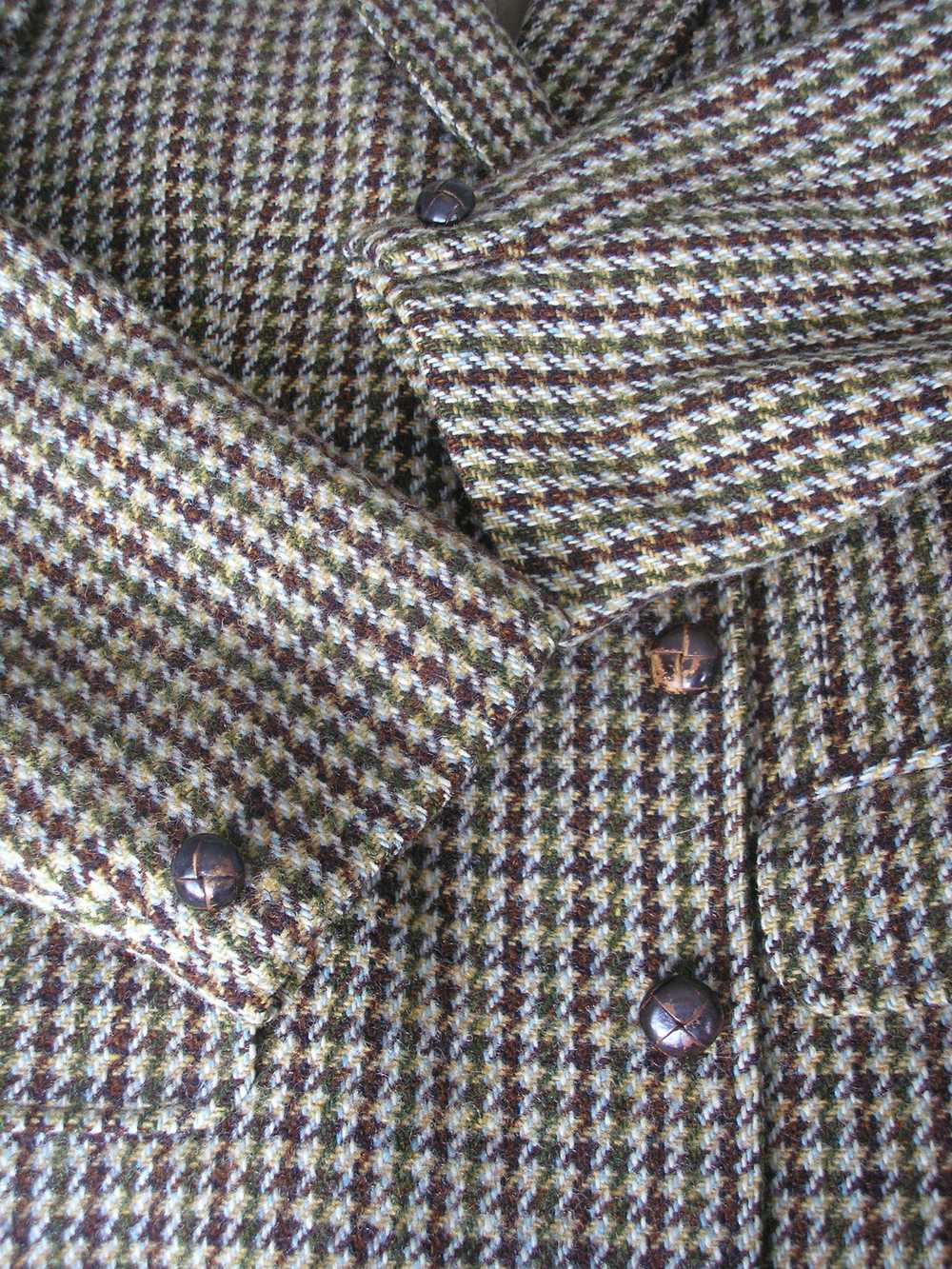 Vintage Pure Wool HARRIS TWEED Blazer - Dunn & Co… - image 6