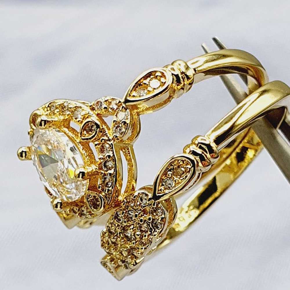 ✨Luxury Oval Gems Noble Vintage Zircon Rings for … - image 9