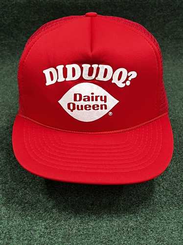 Snap Back × Trucker Hat × Vintage 90s Dairy Queen 