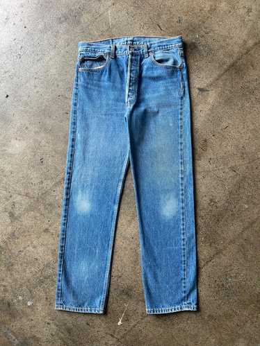 1990s Levi's 501 Faded Blue Jeans 32" x 30.5"