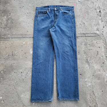 Vintage Levi's 501 Jeans 34x31 USA Blue Pants Grun