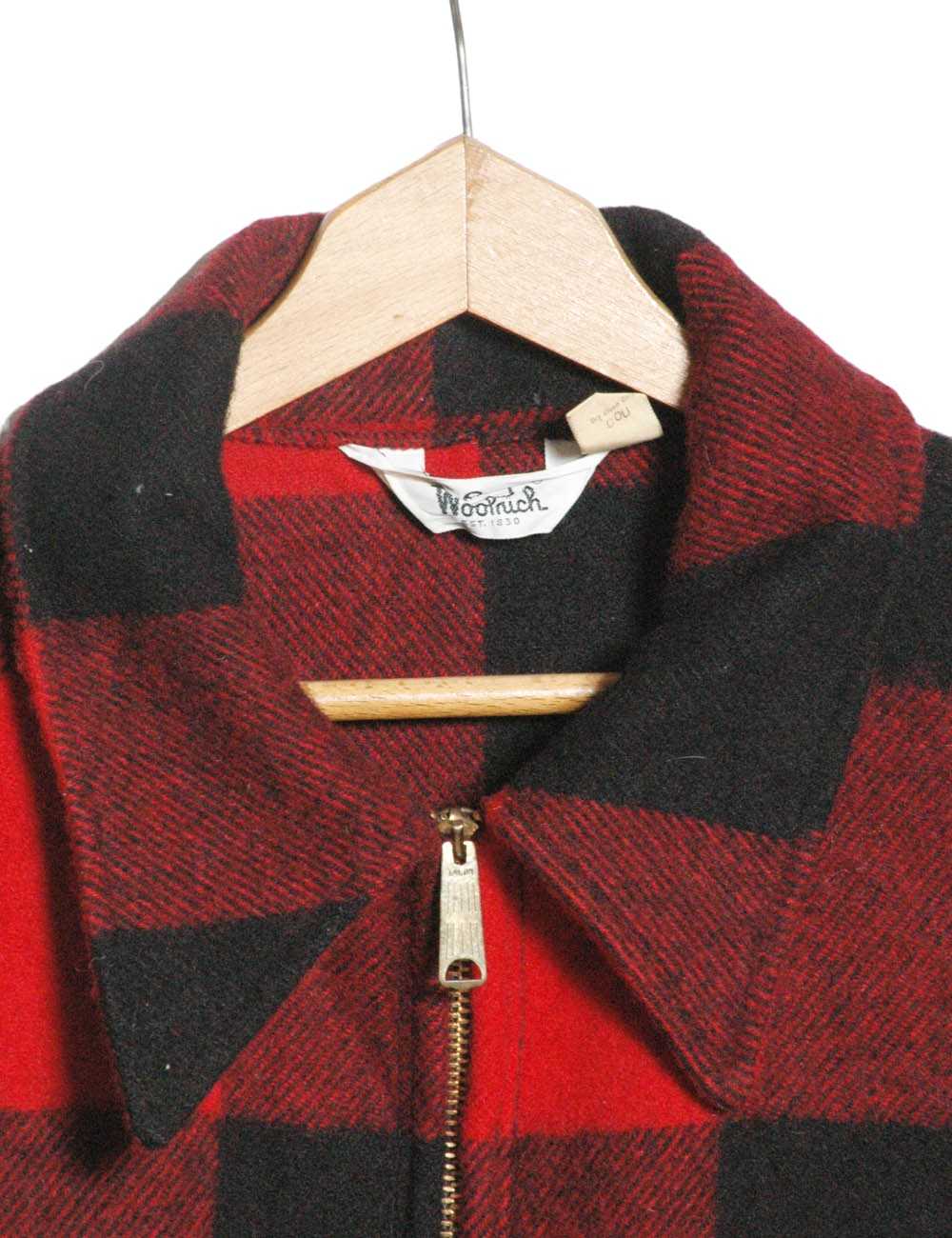 Vintage 1960’s Woolrich Plaid Hunting Jacket | Si… - image 4