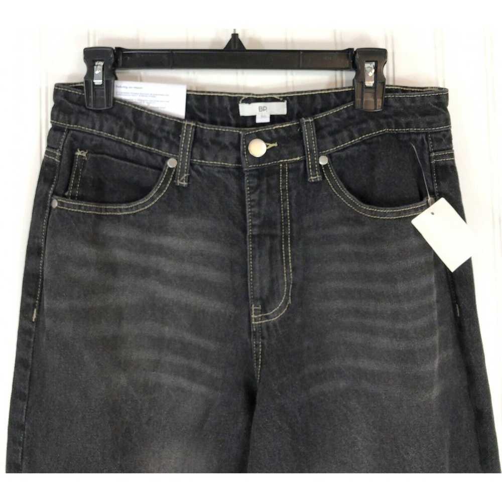 BP.  jeans ripped black high waist ankle Mom size… - image 2