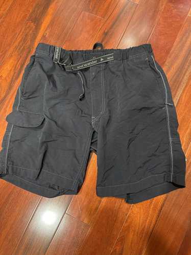 And Wander And Wander Black Hiking Shorts