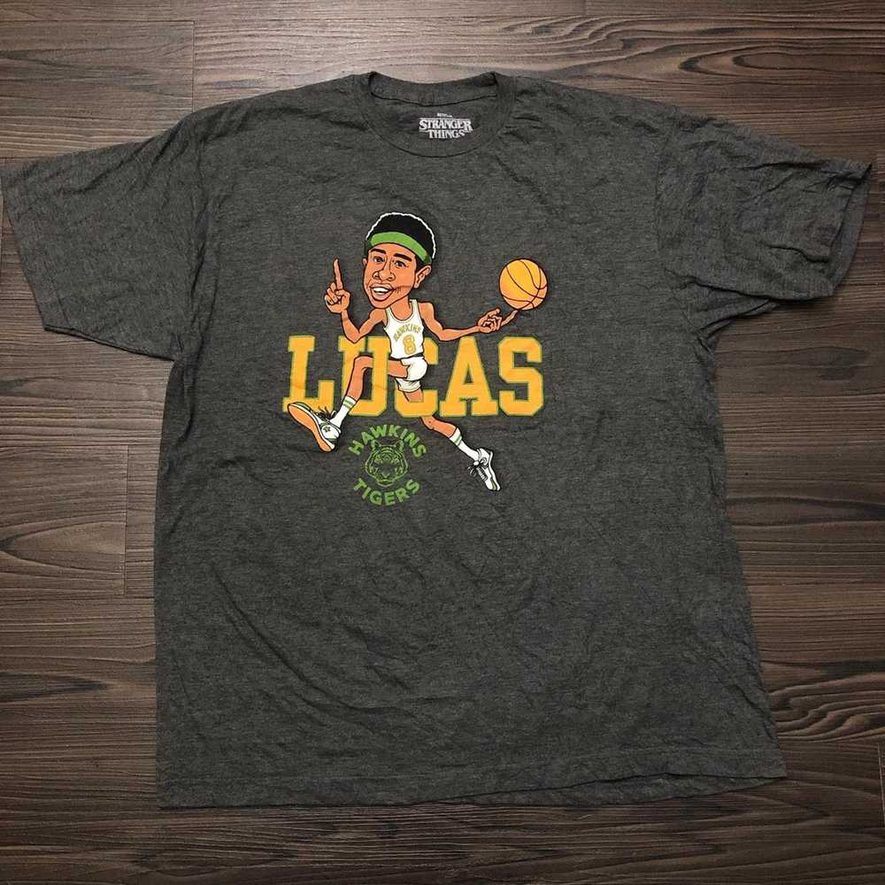 Other Grey Stranger Things Lucas Basketball Graph… - image 1