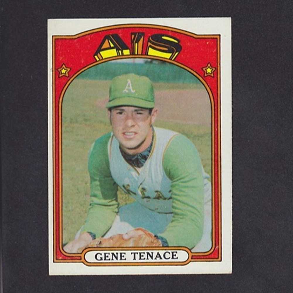 1972 Topps #189 Gene Tenace Oakland Athletics - image 1
