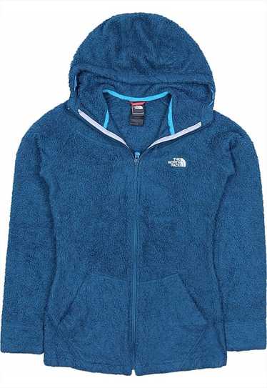 The North Face 90's Spellout Hooded Zip Up Fleece 