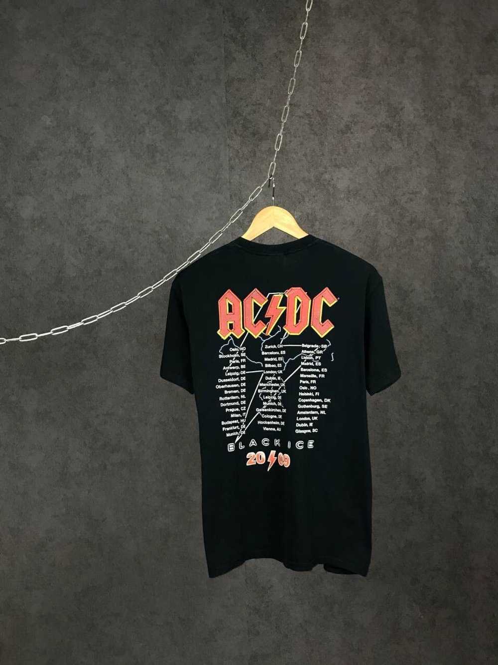 Ac/Dc × Tour Tee × Vintage AC/DC 2009 vintage roc… - image 2