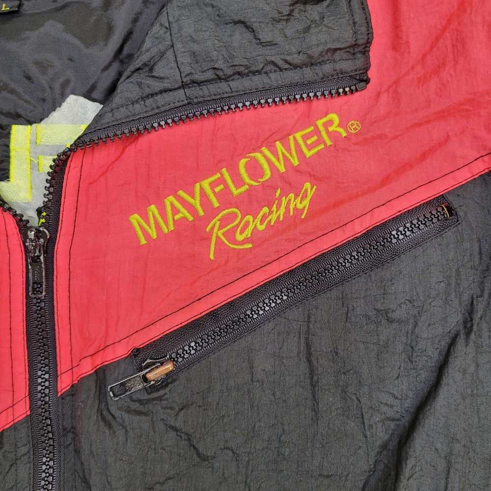 Vintage Vintage Mayflower Racing Jacket Large 24x… - image 11