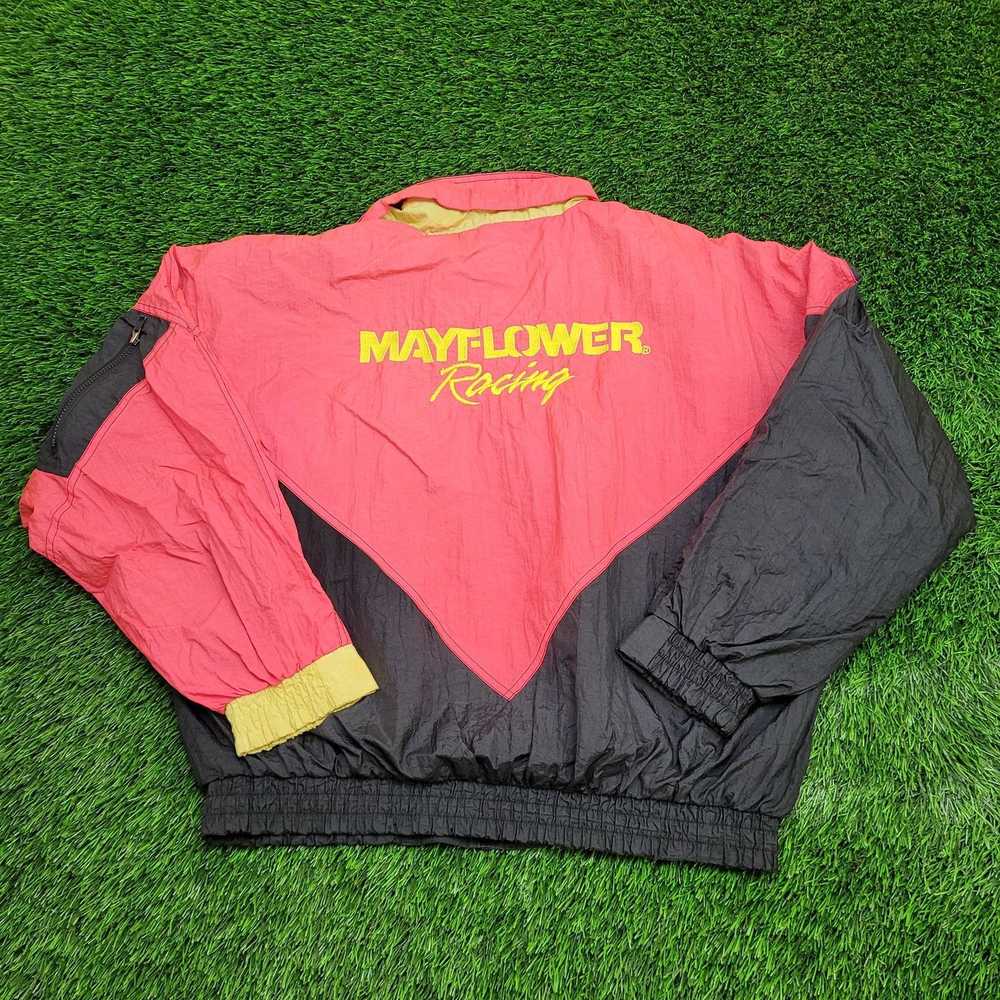 Vintage Vintage Mayflower Racing Jacket Large 24x… - image 2