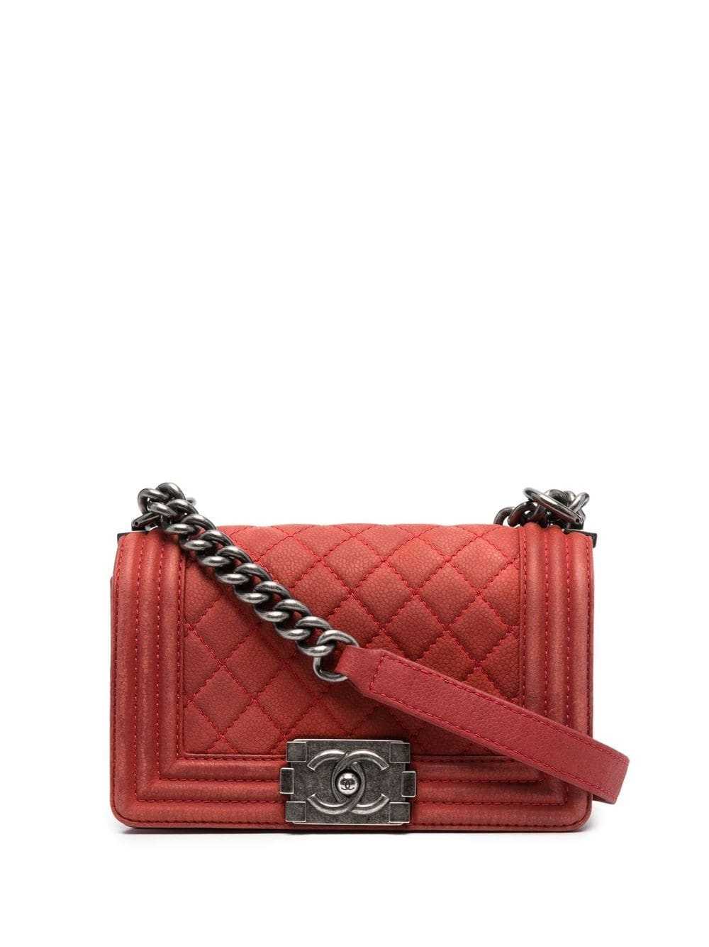 CHANEL Pre-Owned 2013-2014 Boy Chanel shoulder ba… - image 1