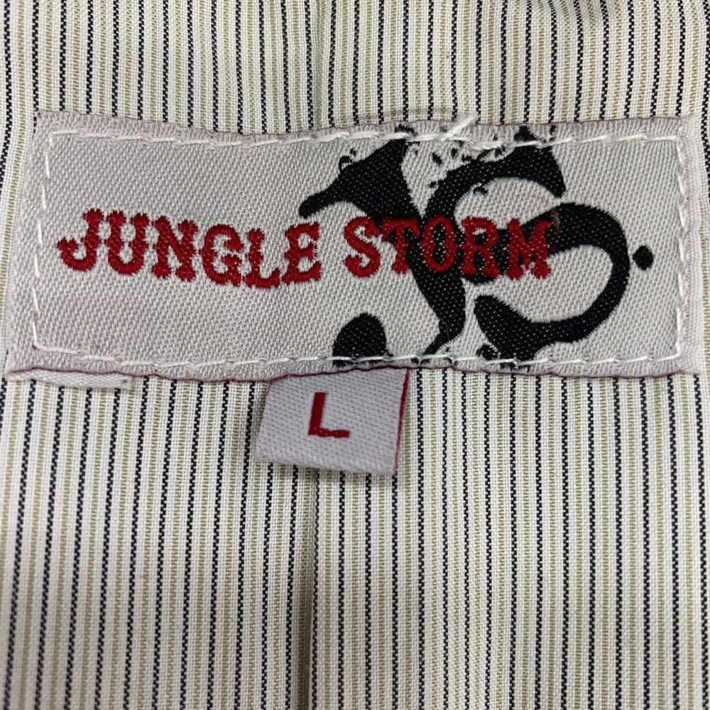 Workers Vintage Jungle Storm Corduroy Button Jack… - image 7