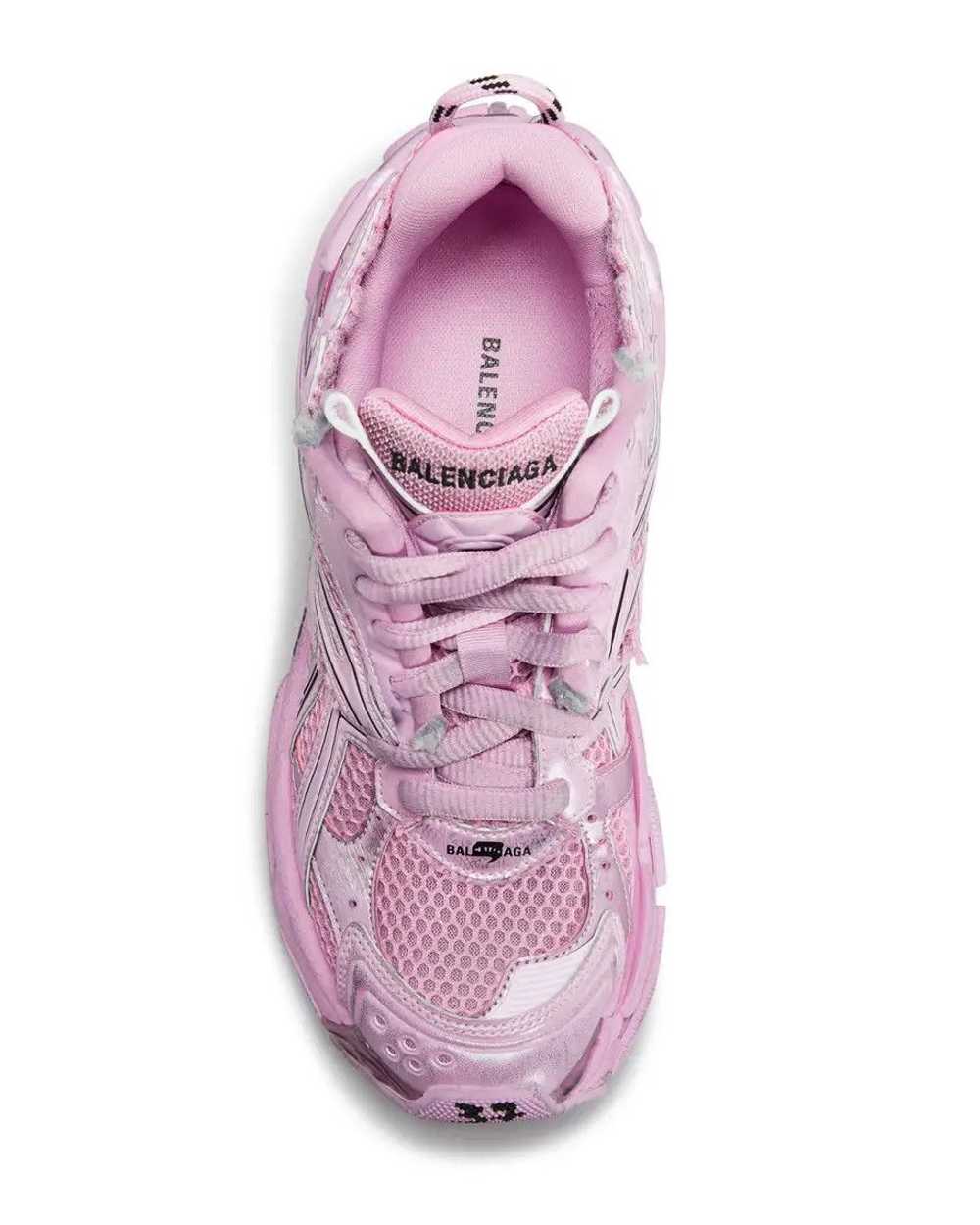 Balenciaga o1in1g0624 Runner Sneaker in Pink/Black - image 5