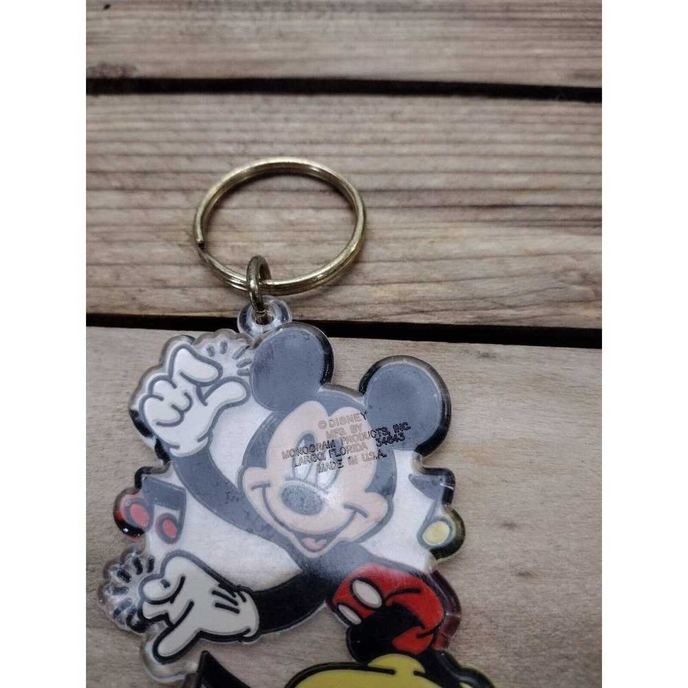 Vintage Plastic Mickey Mouse Dancing Keychain Dis… - image 4