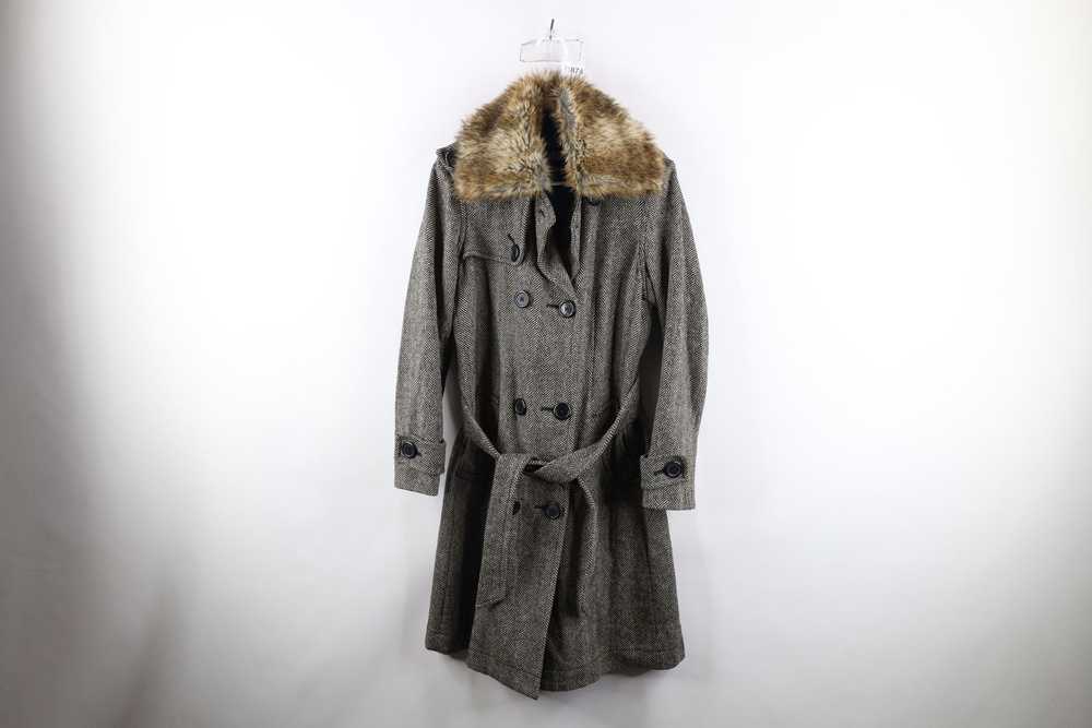 Gap × Vintage Vintage Gap Trim Wool Herringbone B… - image 1