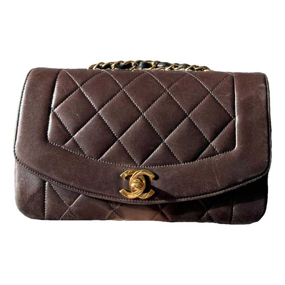 Chanel Diana leather crossbody bag - image 1