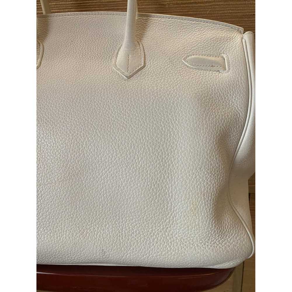 Hermès Haut à Courroies leather handbag - image 9